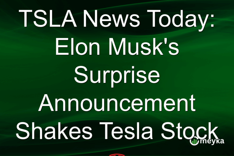 TSLA News Today: Elon Musk's Surprise Announcement Shakes Tesla Stock