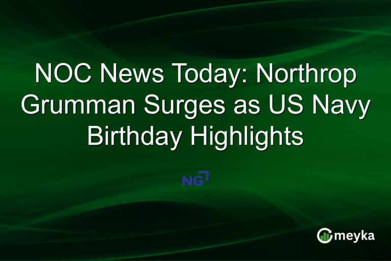 NOC News Today: Northrop Grumman Surges as US Navy Birthday Highlights