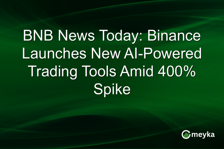 BNB News Today: Binance Launches New AI-Powered Trading Tools Amid 400% Spike