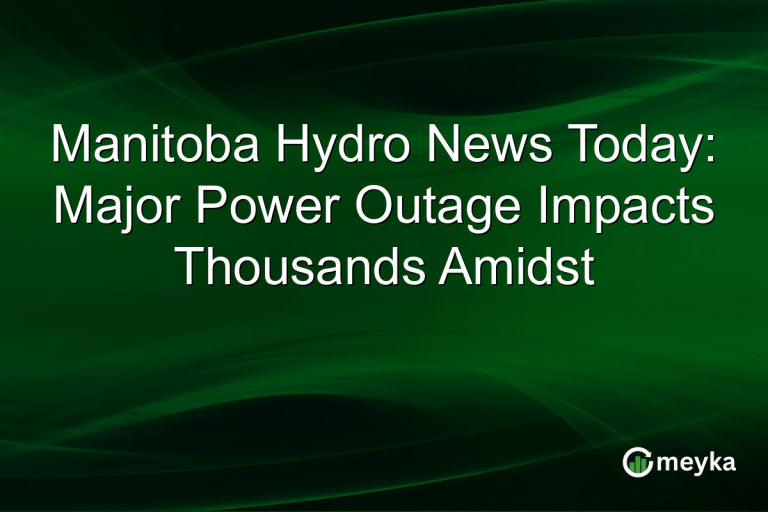 Manitoba Hydro News Today: Major Power Outage Impacts Thousands Amidst