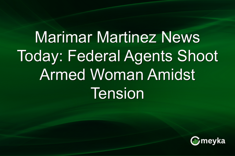 Marimar Martinez News Today: Federal Agents Shoot Armed Woman Amidst Tension