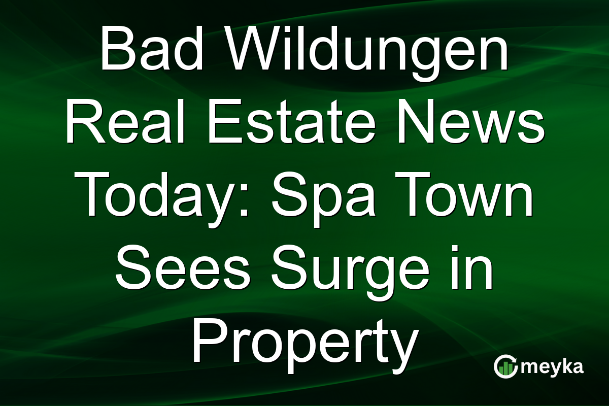 Bad Wildungen Real Estate News Today: Spa Town Sees Surge in Property