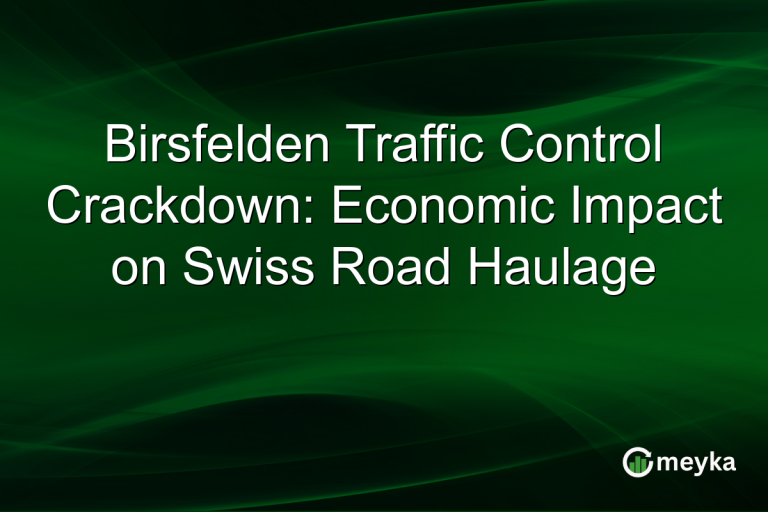 Birsfelden Traffic Control Crackdown: Economic Impact on Swiss Road Haulage