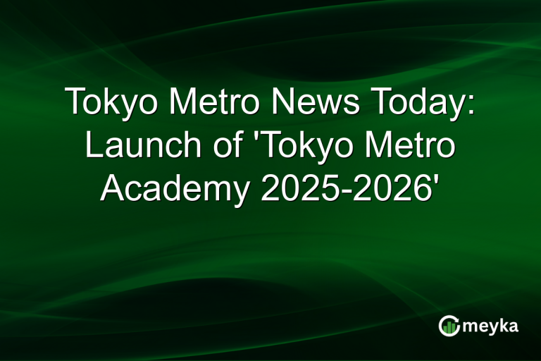 Tokyo Metro News Today: Launch of 'Tokyo Metro Academy 2025-2026'