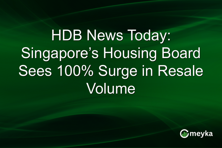 HDB News Today: Singapore’s Housing Board Sees 100% Surge in Resale Volume
