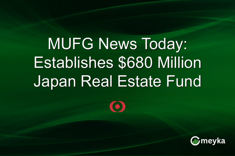 MUFG News Today: Establishes $680 Million Japan Real Estate Fund