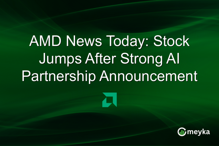 AMD News Today: Stock Jumps After Strong AI Partnership Announcement