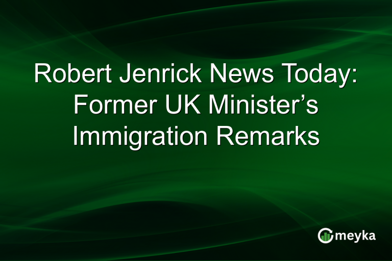 Robert Jenrick News Today: Former UK Minister’s Immigration Remarks