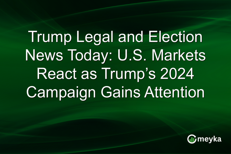 Trump Legal and Election News Today: U.S. Markets React as Trump’s 2024 Campaign Gains Attention