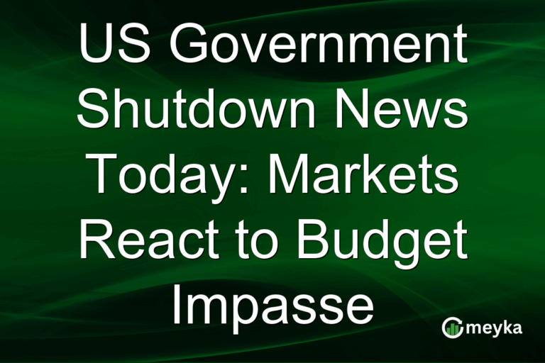 US Government Shutdown News Today: Markets React to Budget Impasse