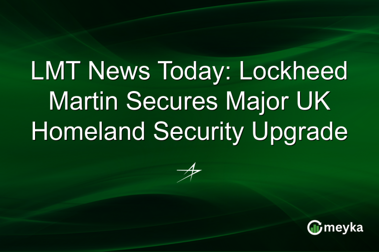 LMT News Today: Lockheed Martin Secures Major UK Homeland Security Upgrade