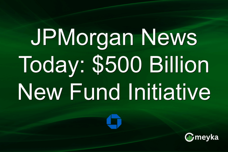 JPMorgan News Today: $500 Billion New Fund Initiative