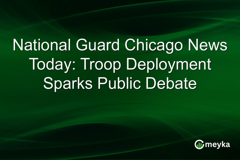National Guard Chicago News Today: Troop Deployment Sparks Public Debate