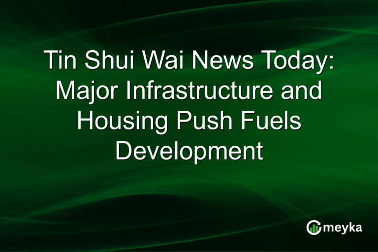 Tin Shui Wai News Today: Major Infrastructure and Housing Push Fuels Development