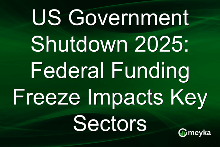 US Government Shutdown 2025: Federal Funding Freeze Impacts Key Sectors