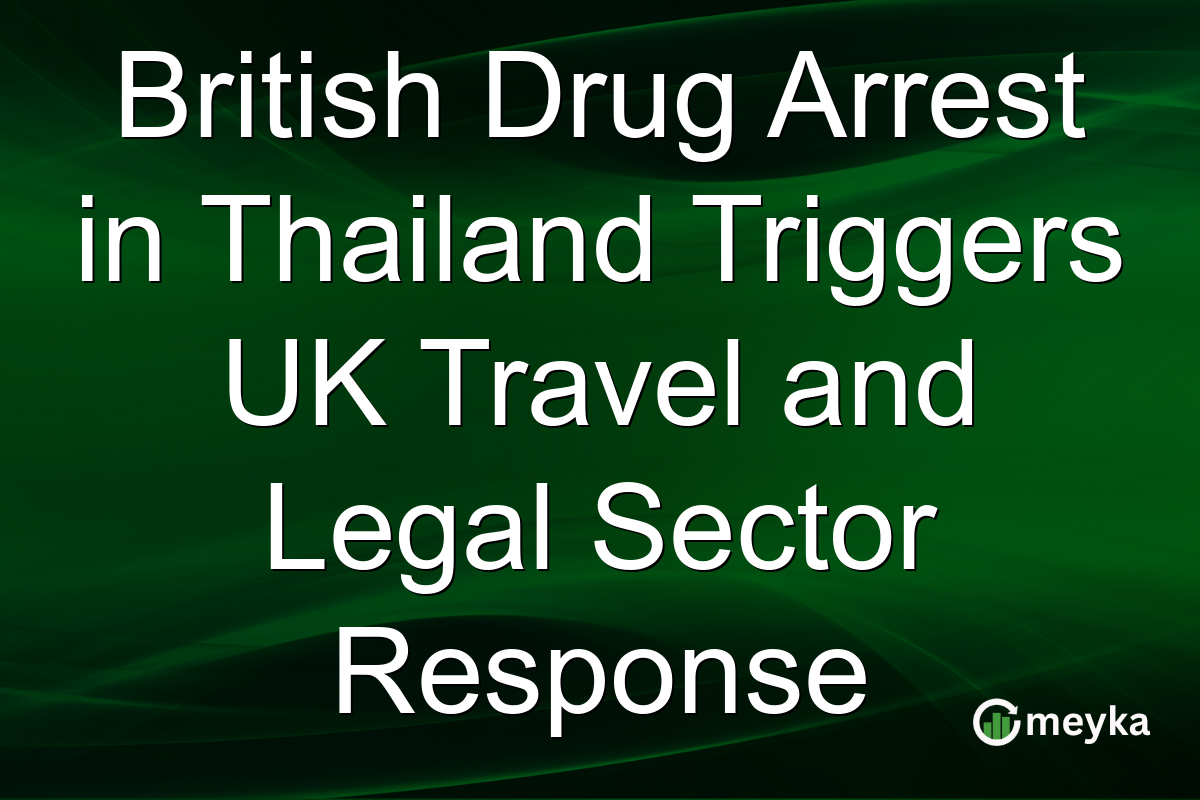 British Drug Arrest in Thailand Triggers UK Travel and Legal Sector Response