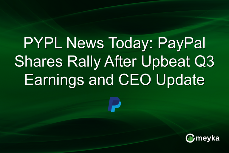 PYPL News Today: PayPal Shares Rally After Upbeat Q3 Earnings and CEO Update
