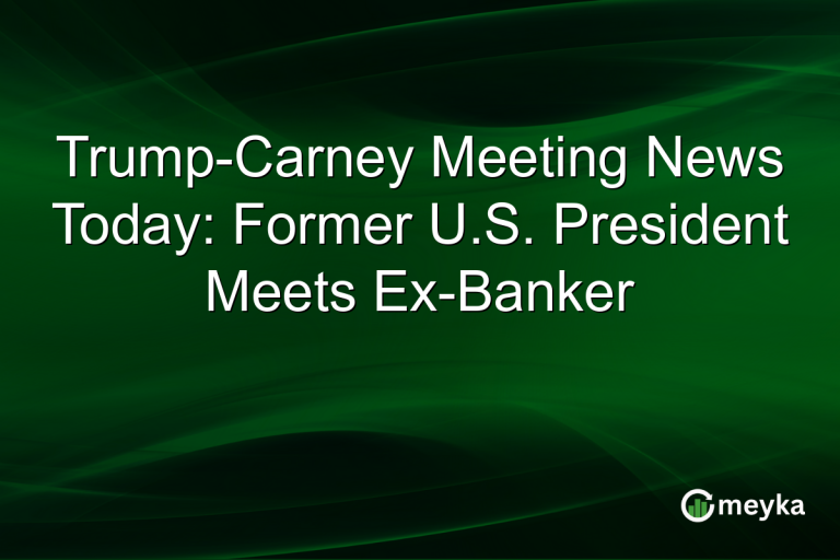 Trump-Carney Meeting News Today: Former U.S. President Meets Ex-Banker