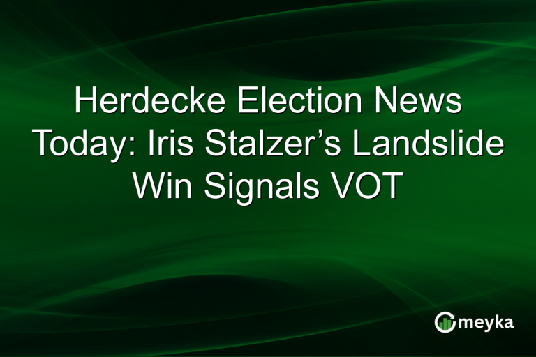 Herdecke Election News Today: Iris Stalzer’s Landslide Win Signals VOT
