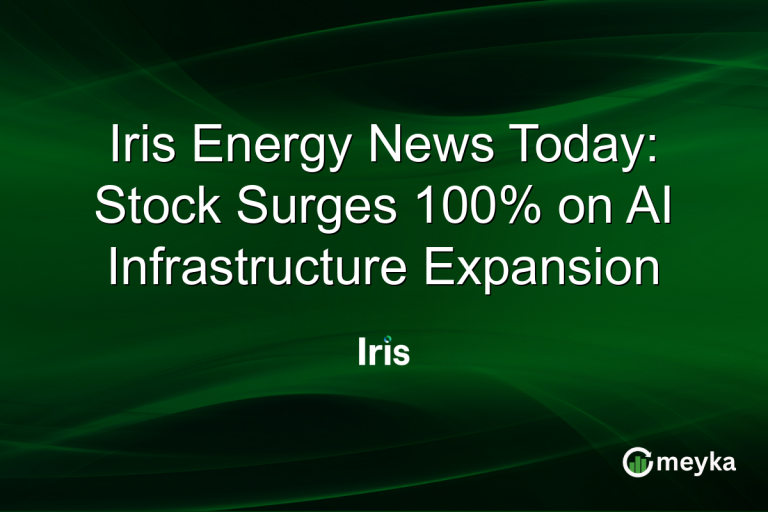 Iris Energy News Today: Stock Surges 100% on AI Infrastructure Expansion