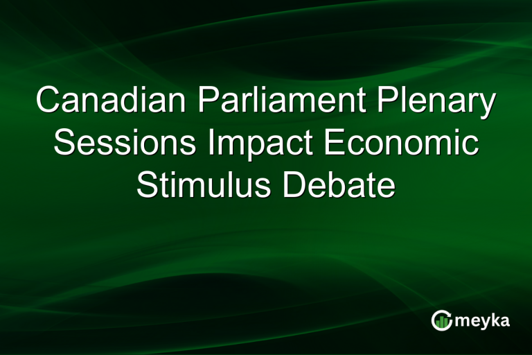 Canadian Parliament Plenary Sessions Impact Economic Stimulus Debate