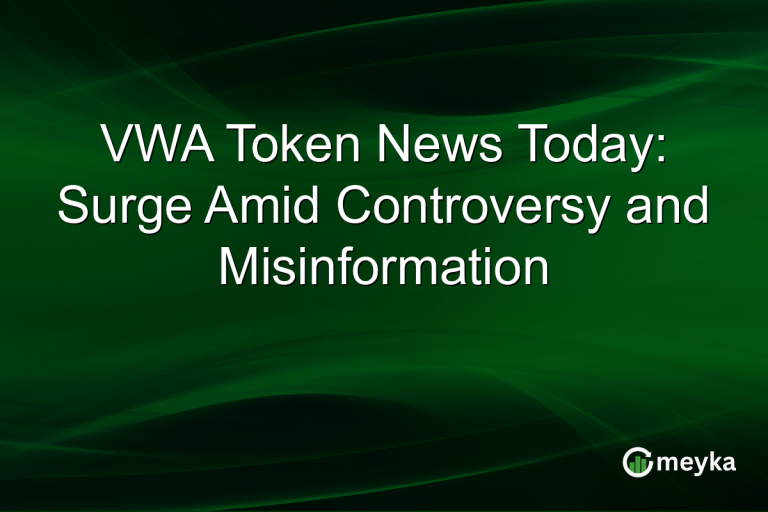 VWA Token News Today: Surge Amid Controversy and Misinformation