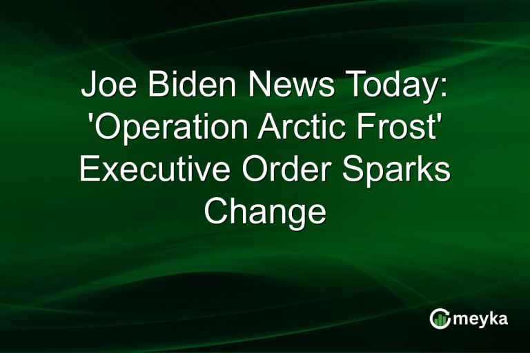 Joe Biden News Today: 'Operation Arctic Frost' Executive Order Sparks Change