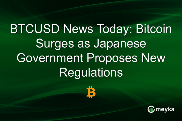 BTCUSD News Today: Bitcoin Surges as Japanese Government Proposes New Regulations