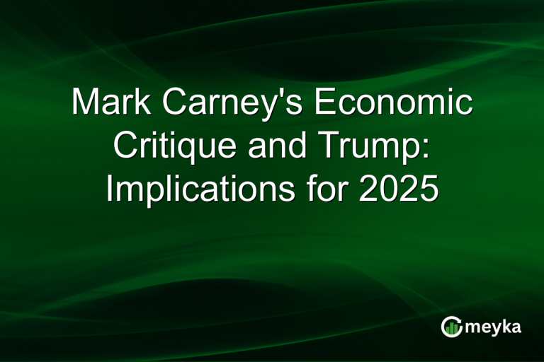 Mark Carney's Economic Critique and Trump: Implications for 2025