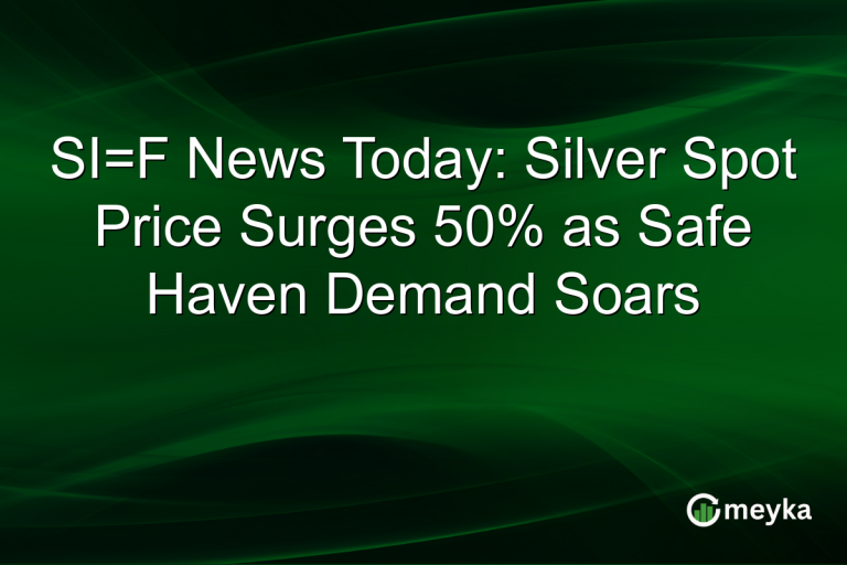 SI=F News Today: Silver Spot Price Surges 50% as Safe Haven Demand Soars