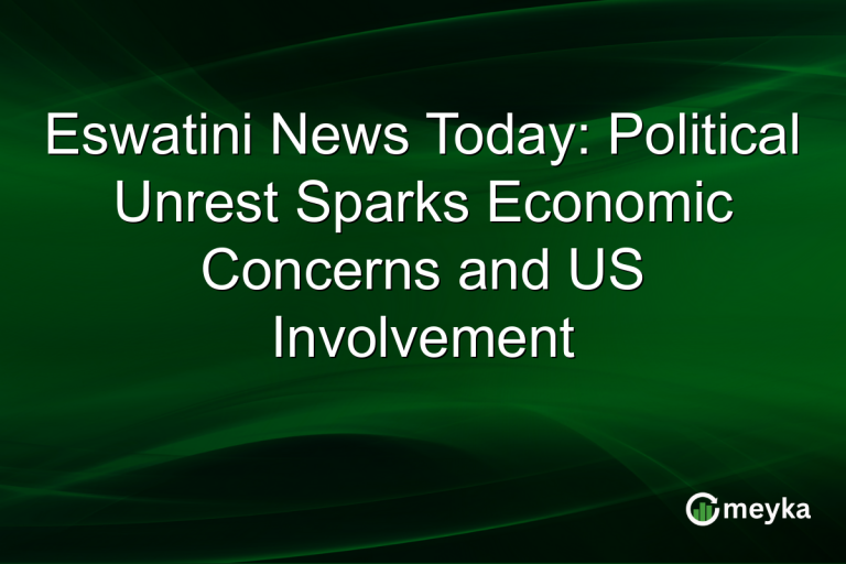 Eswatini News Today: Political Unrest Sparks Economic Concerns and US Involvement