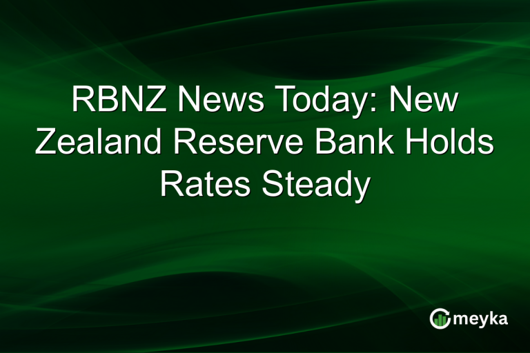 RBNZ News Today: New Zealand Reserve Bank Holds Rates Steady