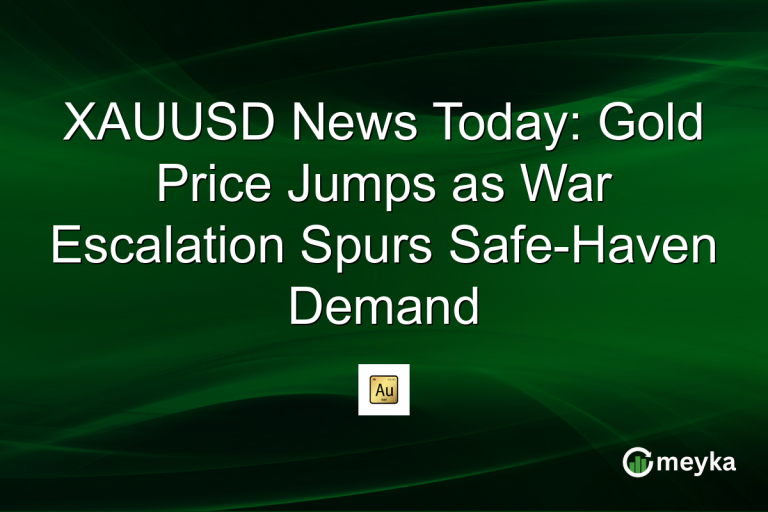 XAUUSD News Today: Gold Price Jumps as War Escalation Spurs Safe-Haven Demand