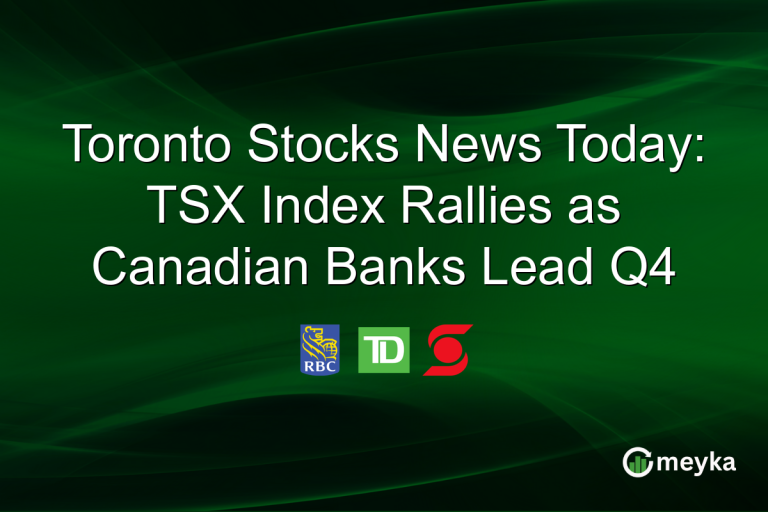 Toronto Stocks News Today: TSX Index Rallies as Canadian Banks Lead Q4