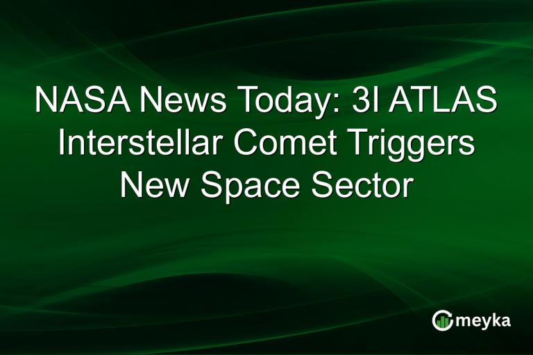 NASA News Today: 3I ATLAS Interstellar Comet Triggers New Space Sector