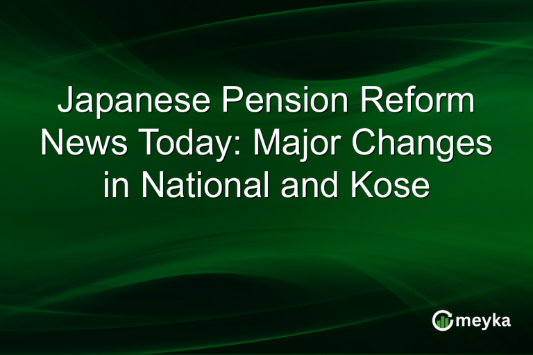 Japanese Pension Reform News Today: Major Changes in National and Kose