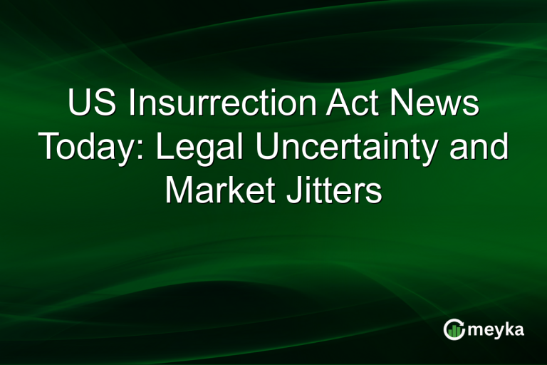 US Insurrection Act News Today: Legal Uncertainty and Market Jitters