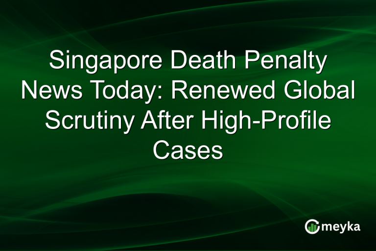 Singapore Death Penalty News Today: Renewed Global Scrutiny After High-Profile Cases