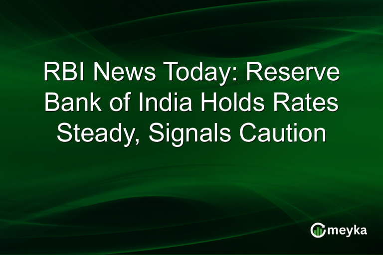 RBI News Today: Reserve Bank of India Holds Rates Steady, Signals Caution