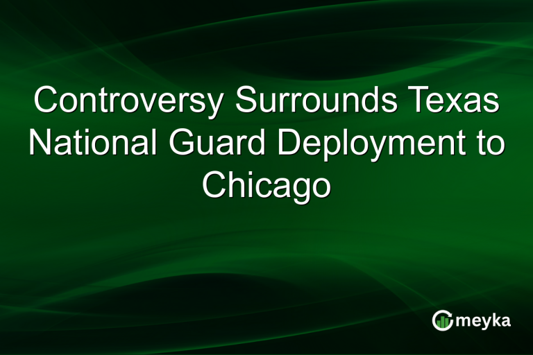 Controversy Surrounds Texas National Guard Deployment to Chicago