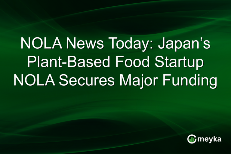 NOLA News Today: Japan’s Plant-Based Food Startup NOLA Secures Major Funding