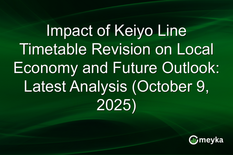 Impact of Keiyo Line Timetable Revision on Local Economy and Future Outlook: Latest Analysis (October 9, 2025)
