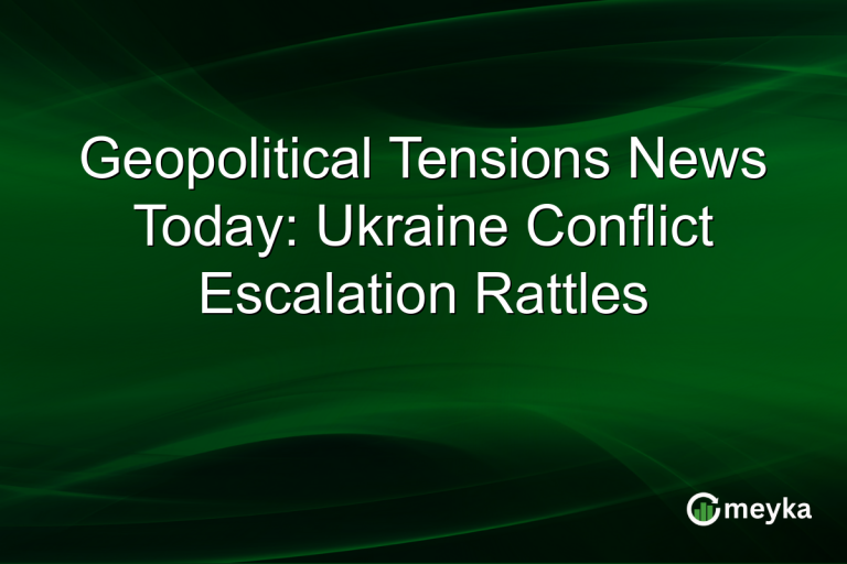 Geopolitical Tensions News Today: Ukraine Conflict Escalation Rattles