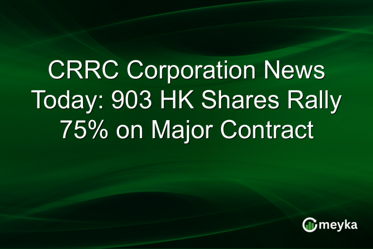 CRRC Corporation News Today: 903 HK Shares Rally 75% on Major Contract