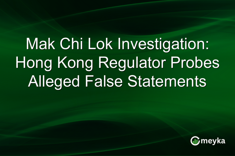 Mak Chi Lok Investigation: Hong Kong Regulator Probes Alleged False Statements