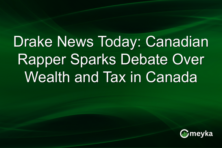 Drake News Today: Canadian Rapper Sparks Debate Over Wealth and Tax in Canada