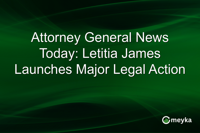 Attorney General News Today: Letitia James Launches Major Legal Action