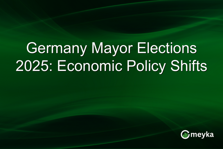 Germany Mayor Elections 2025: Economic Policy Shifts