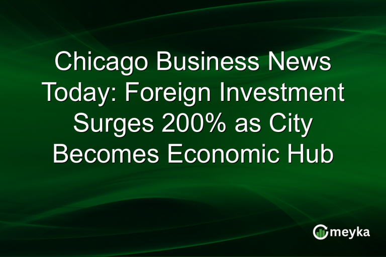 Chicago Business News Today: Foreign Investment Surges 200% as City Becomes Economic Hub