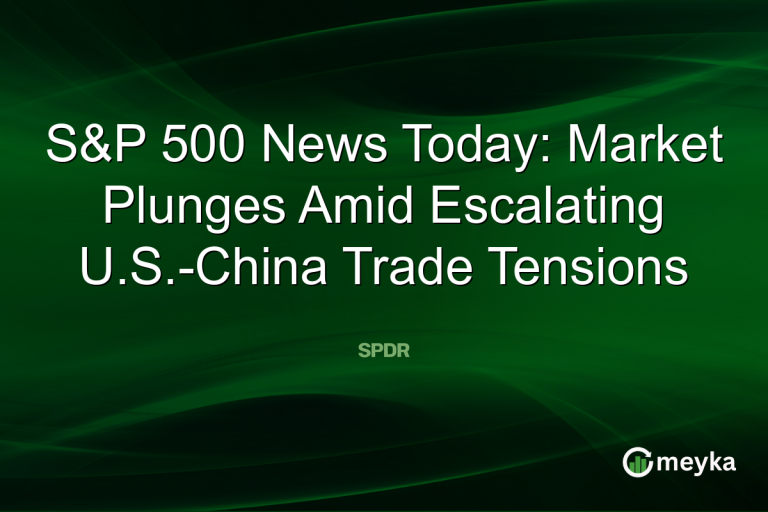 S&P 500 News Today: Market Plunges Amid Escalating U.S.-China Trade Tensions